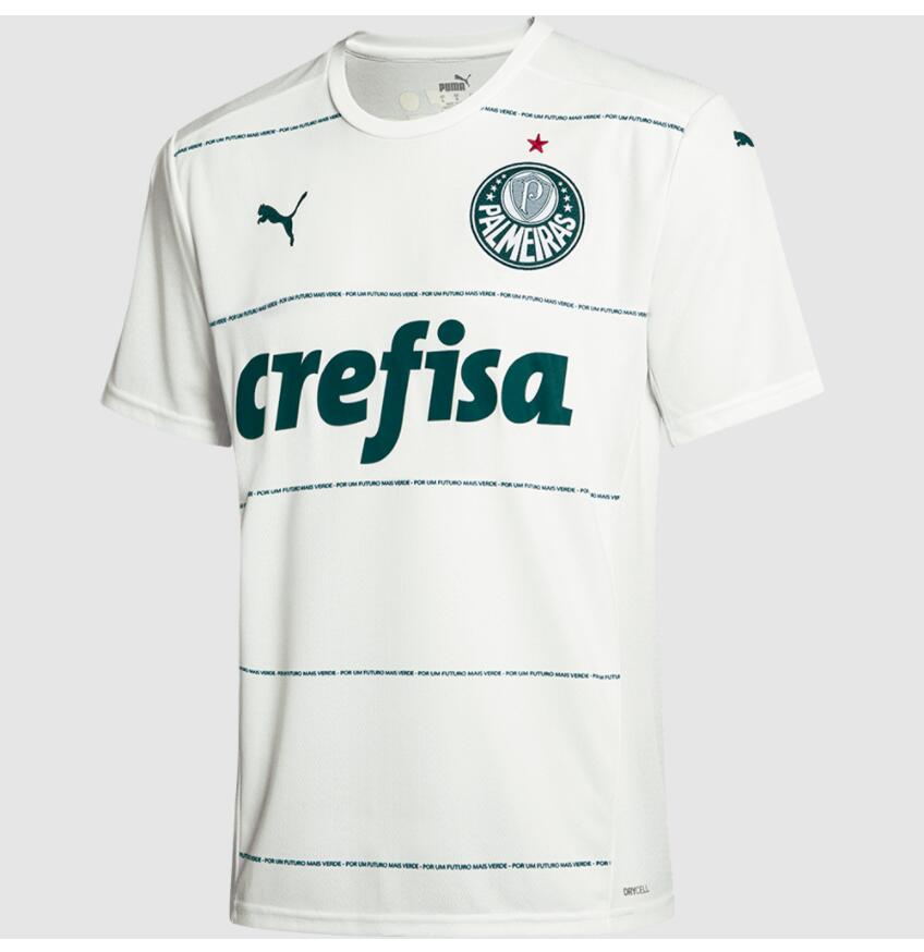 2022/23 Palmeiras Away White Soccer Jersey Shirt